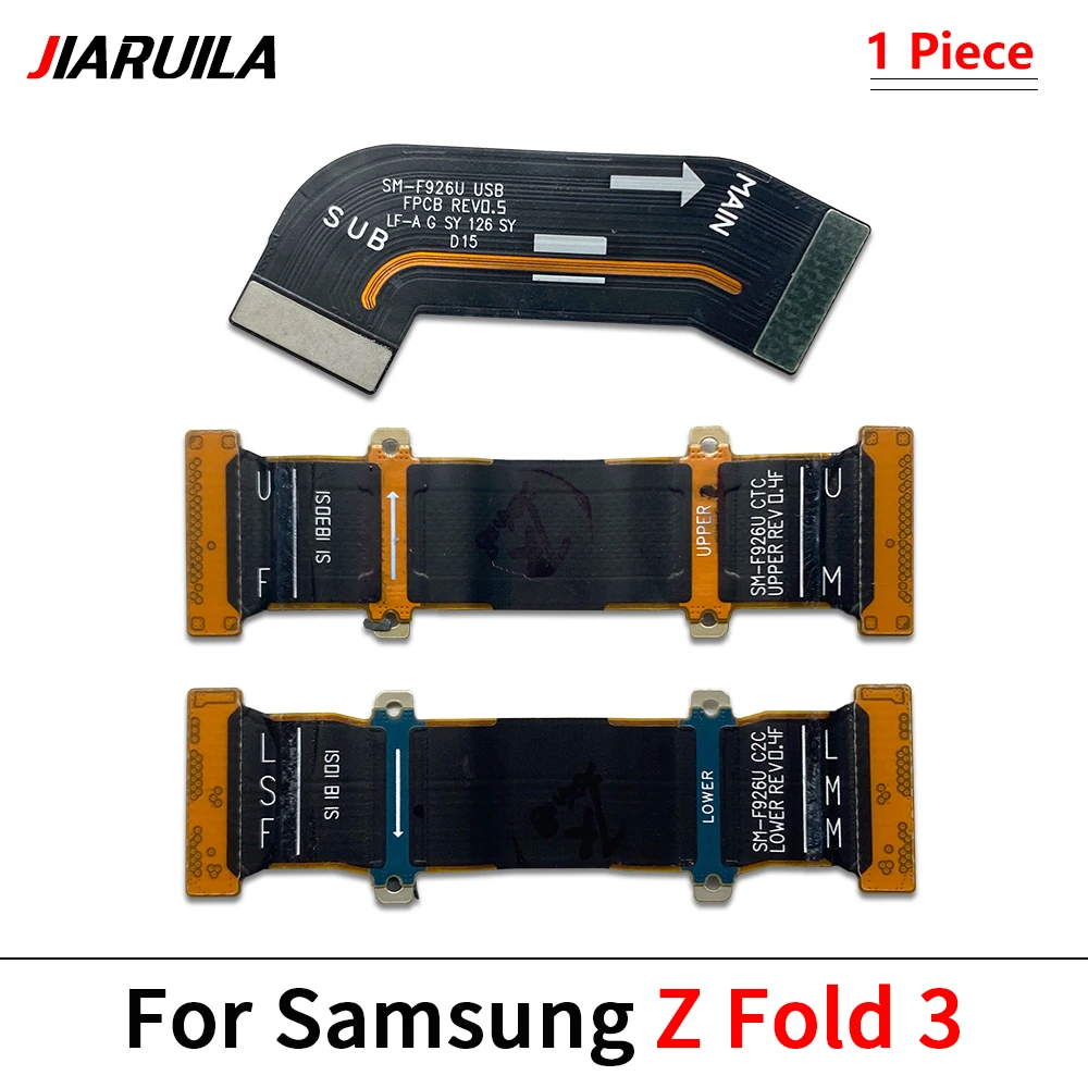 Motherboard-Anschluss LCD-Display-Kabel für Samsung Z Fold 2 3 4 5 F916 F936 F946 F900 Spin Axis Flexkabel