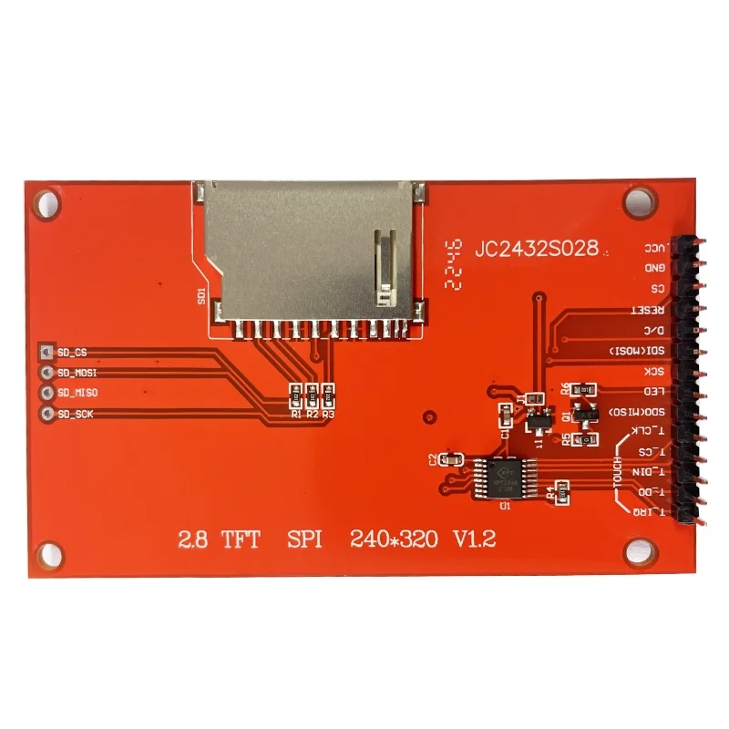 Écran d'affichage intelligent ILI9341, 2.8 pouces, 240x320, Module TFT LCD SPI 2.8 pouces avec/sans écran tactile TFT, original d'usine