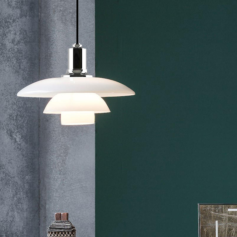 Iluminación simple del balcón de la moda del pasillo creativo del bar del restaurante del vidrio personalizable