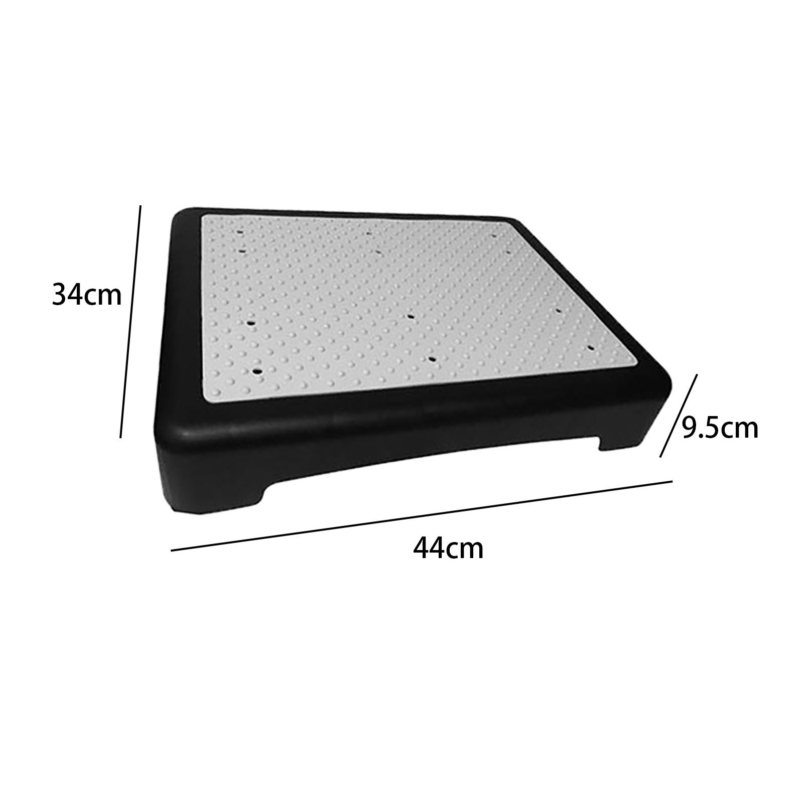 Taburete paso a paso con capacidad de 440 libras, plataforma de medio paso para caravana de cama para personas mayores