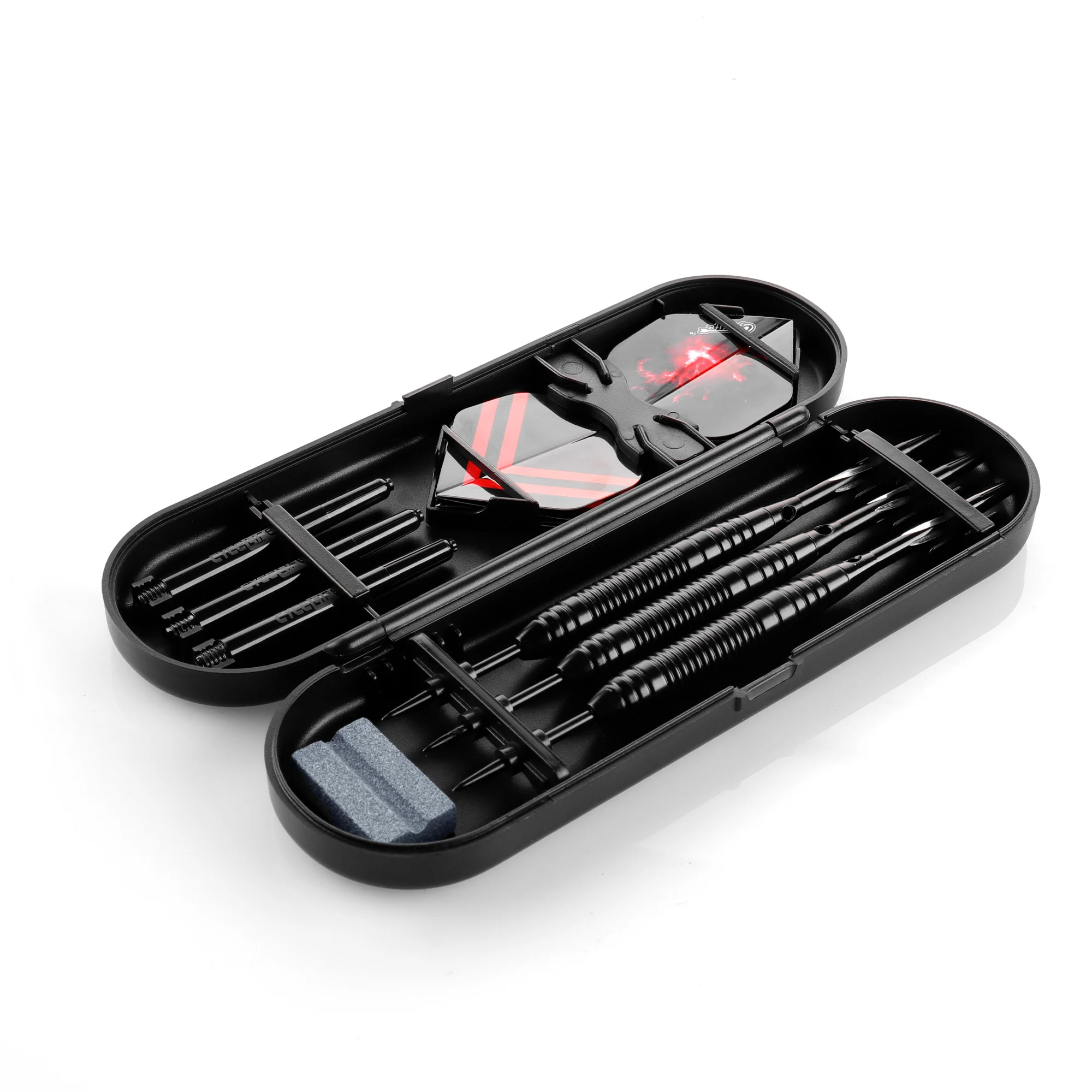 CyeeLife 22g Professional Dart ชุด 3PCS เหล็กลูกดอกเที่ยวบิน Anti-Fall Hard Dart ทองแดงบริสุทธิ์ Dart บินสําหรับ Dartboard