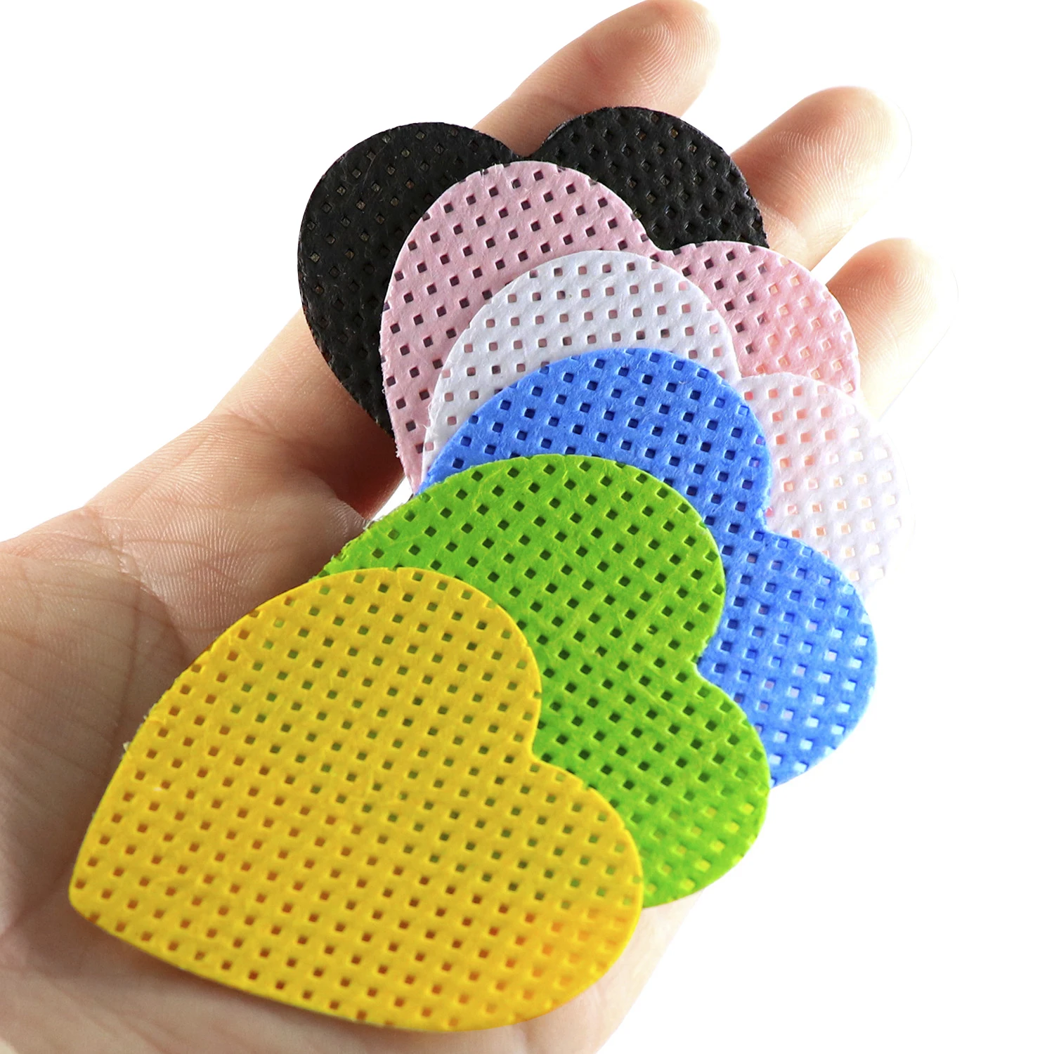 200Pcs Lint-Free Eyelash Glue Wipes Paper Gel Polish Remover Clean Month of Glue Bottle Cotton Pads Beauty Cleaning Tools