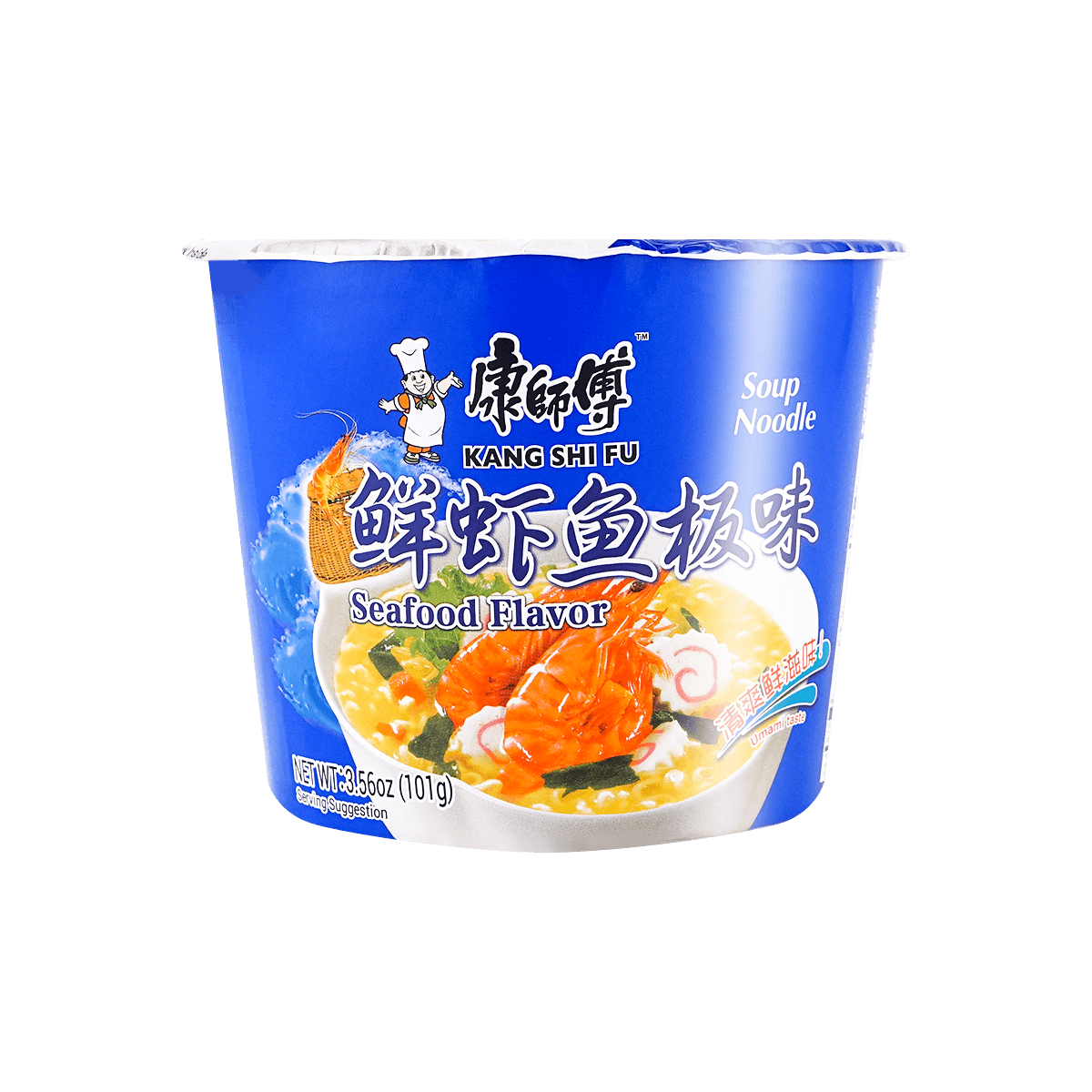 [10Packs] MASTER KONG Seafood  Flavor Noodle  101g*10Packs