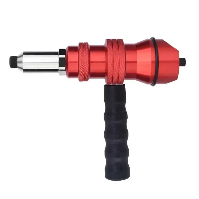 2.4mm-4.8mm Cordless Riveting Tool Rivet Nut Gun Insert Nut Pull Rivet Tool Riveter Guns Drill Adapter Electric Rivet Gun