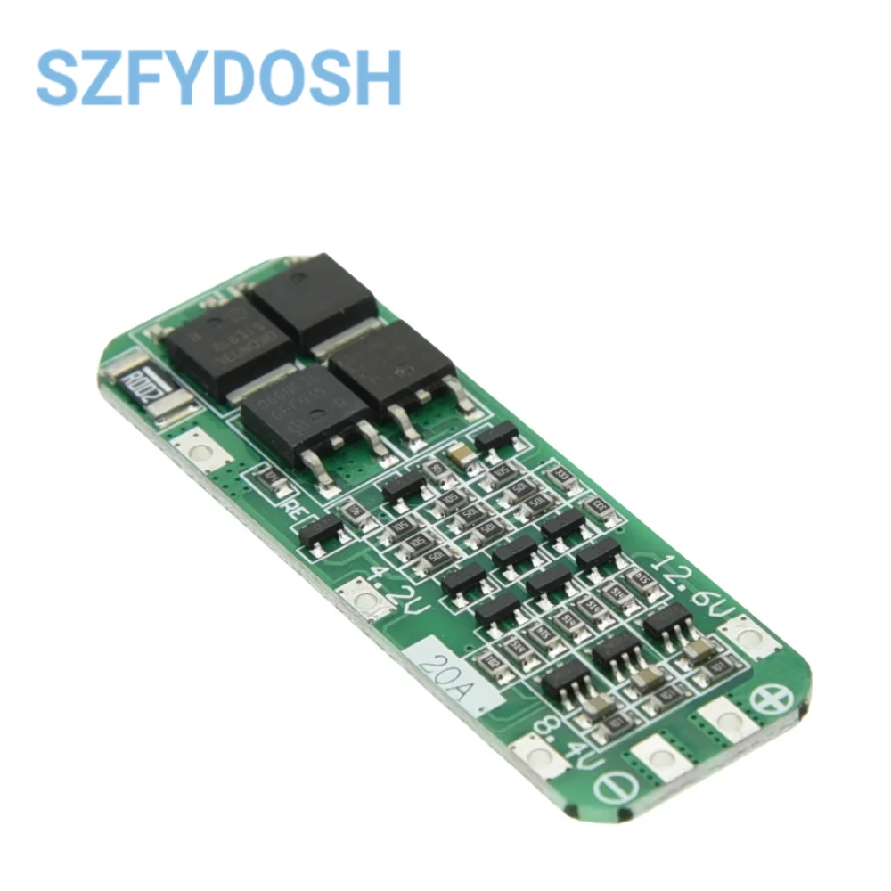 3S 20A Li-ion Lithium Battery 18650 Charger Protection Board PCB BMS 11.1V 12V 12.6V Cell Charging Protecting Module