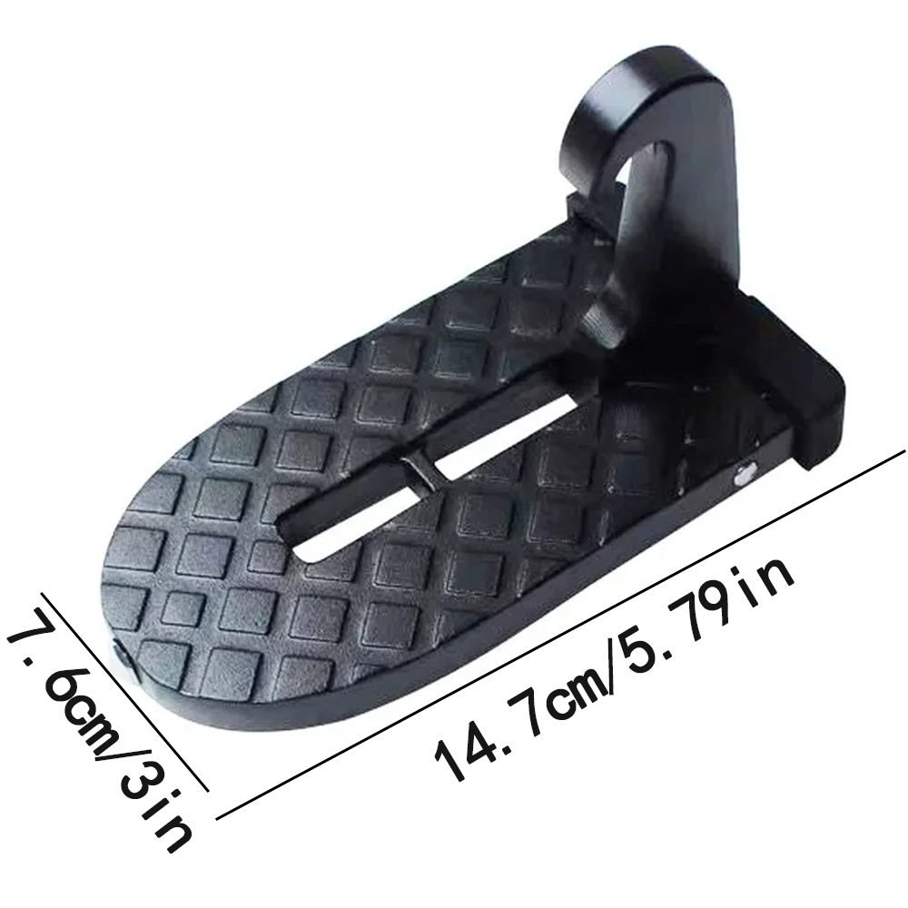 1PC 車のフットペダルアルミドアペダルユニバーサルミニ補助ペダル上部屋根ペダルペダルペダルカーアクセサリーフットペダル