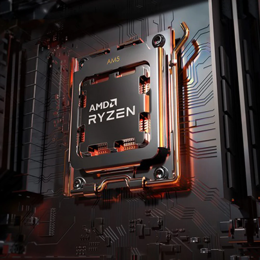 Processador para jogos AMD Ryzen 7 com placa gráfica, CPU novíssimo, 5,3 GHz, 8 núcleos, 16 thread, cache de 40MB, 5NM, TDP, soquete 65W, AM5