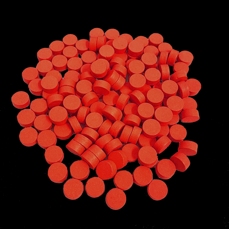 100 Cái/lốc Đường Kính 10*5MM 10 Màu Sắc Cầm Đồ Gỗ Trò Chơi Cái Nhiều Màu Sắc Cầm Đồ/Cờ Vua Cho Board Game/Trò Chơi Giáo Dục Phụ Kiện