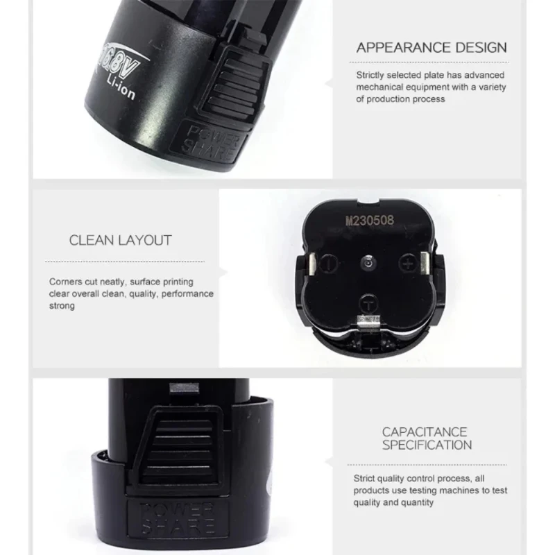 16.8V 6000mAh Universal Rechargeable Li-ion Battery for Electric Drill Electric Screwdriver Power Tools Spare Battery