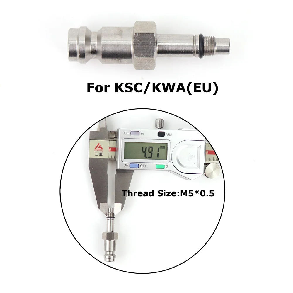 HPA Magazine Taps Valve Adapter Fit For KSC&KWA , KJW&WE, Marui @ EU Type