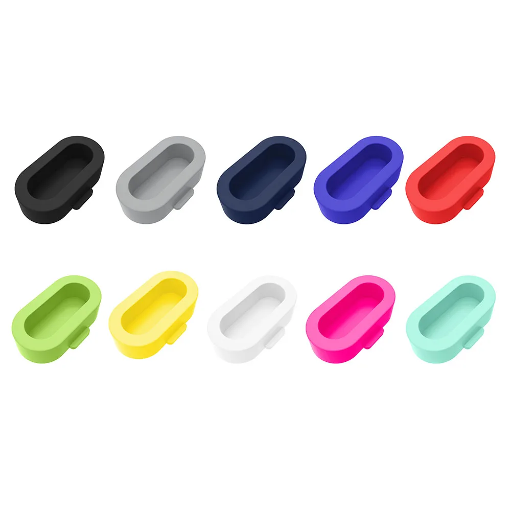 Tapa protectora de puerto de carga de enchufe a prueba de polvo de silicona para Garmin Fenix 7 7S 7X 6 6X 5 5S 5X Forerunner 965 955 265 255 245