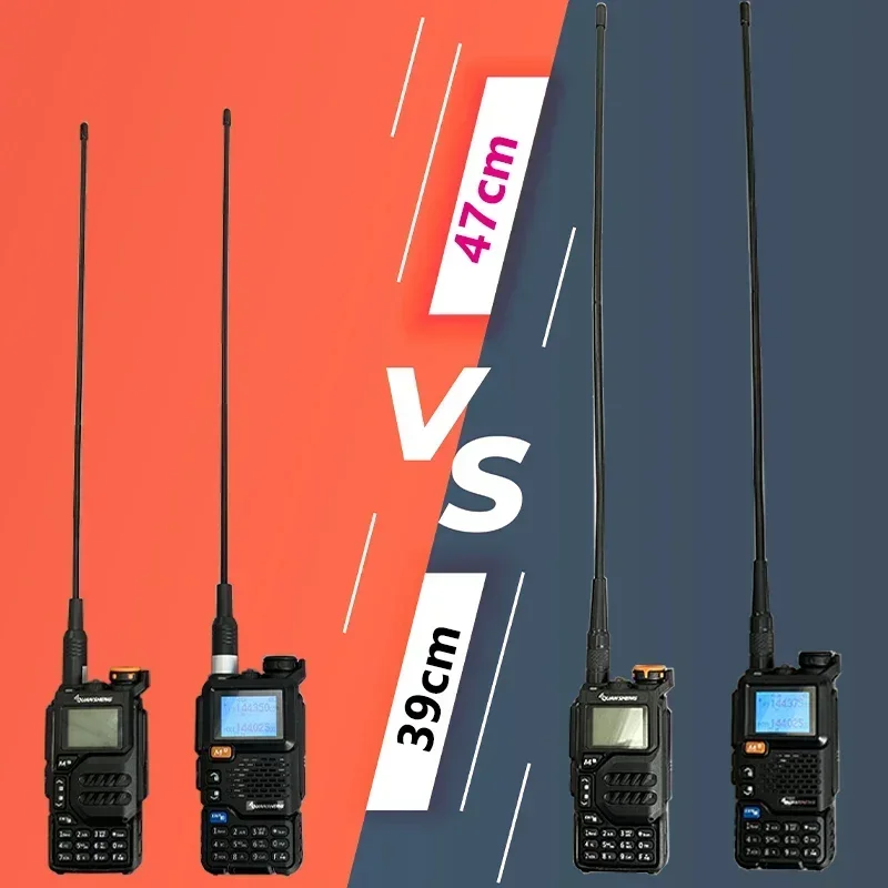 AM-771 Walkie Talkie SMA-Vrouwelijke Antenne 108-136Mhz Air Band Zachte Zweep Antenne Voor Quansheng UV-K5 UVK-6 AR-830 Radio Accessoires
