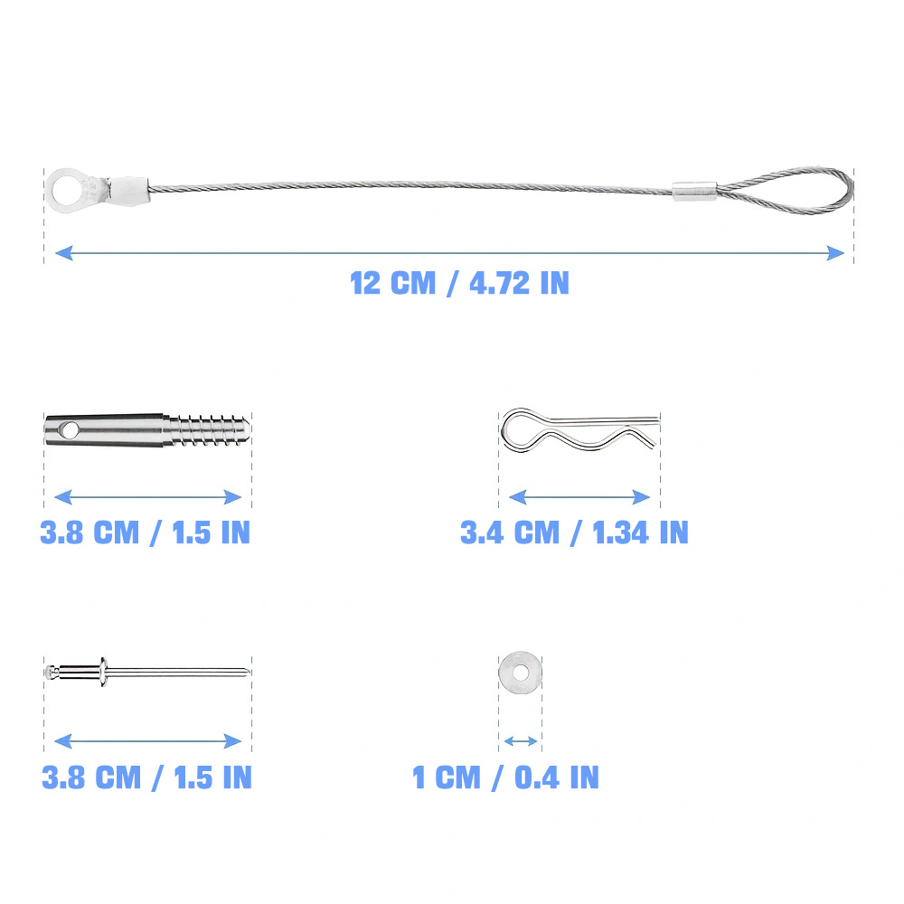 X3 UTV 11-delige koppelingsdekselpenset Quick Release Tool voor Can am Maverick X3, Maverick X3 MAX 2/4 deuren # 715005045