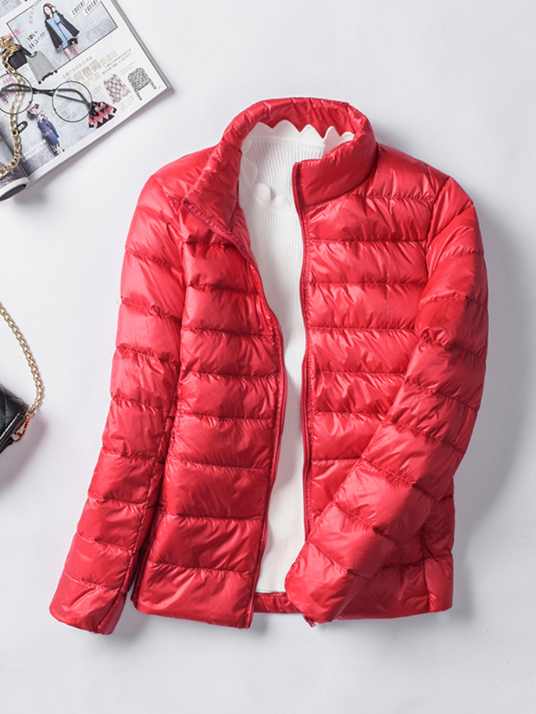 6xl 7xl Lente Herfst Vrouwen Ultralichte Donsjassen 2023 Nieuwe Puffer Eendenveren Jassen Slim Warm Parka 'S Solide Draagbare Outwear