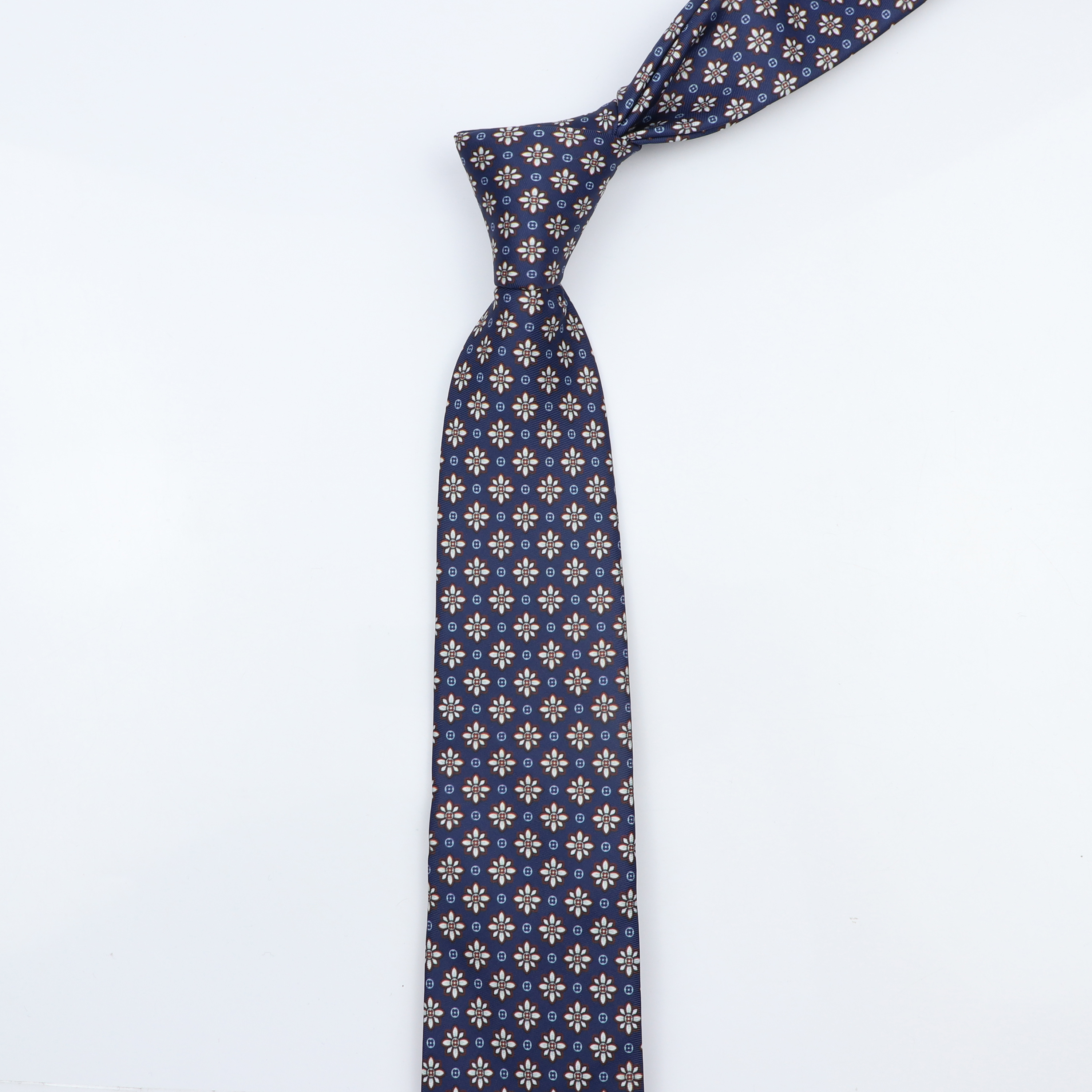 Nowość krawat z mikrofibry Super miękki imitacja jedwabiu krawaty Paisley dla mężczyzn spotkanie biznesowe Gravatas formalne 7cm wąski modny krawat