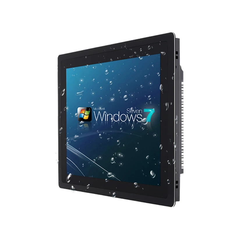 10 "15 polegadas computador industrial 12" tablet pc tudo em um pc com tela de toque capacitiva incorporado totalmente fechado resfriamento sem ventilador