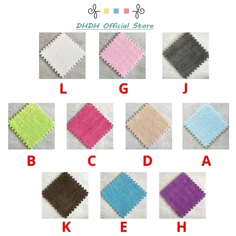 EVA โฟมเด็กปริศนา INTERLOCK เสื่อชั้น 30*30 ซม.ตุ๊กตาเด็กพรมเด็กเล่นเสื่อเด็กพรมของเล่น