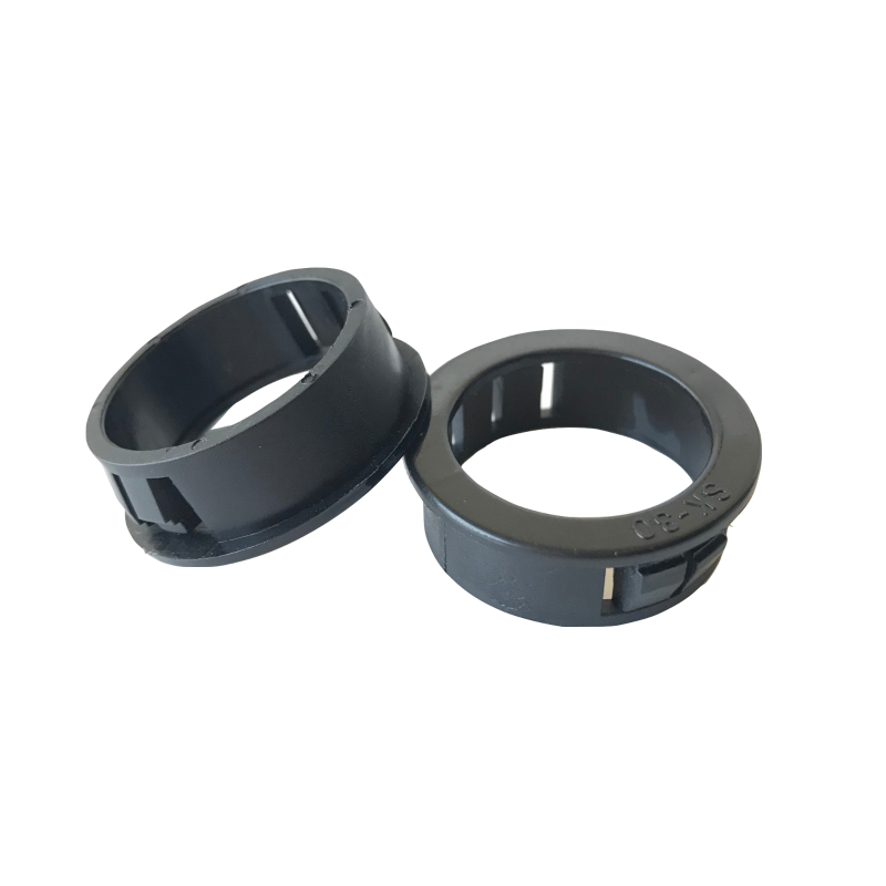 Plastic Round Snap-on Wire Grommet Gasket Clamp Pc Desk Wire Inlet Outlet Seal Ring Hole Plug Cover Cable Rack Holder Protector