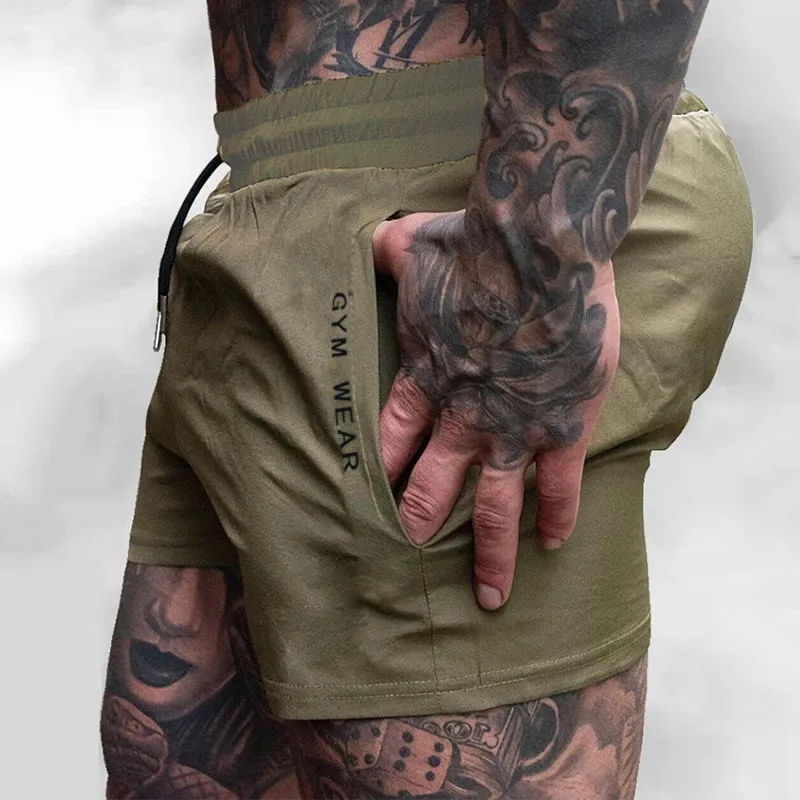 2024 sommer Gym Fitness männer Shorts Woven jogginghose Dünne Mode Männer Marathon Laufhose Sport Atmungsaktive Training Hosen