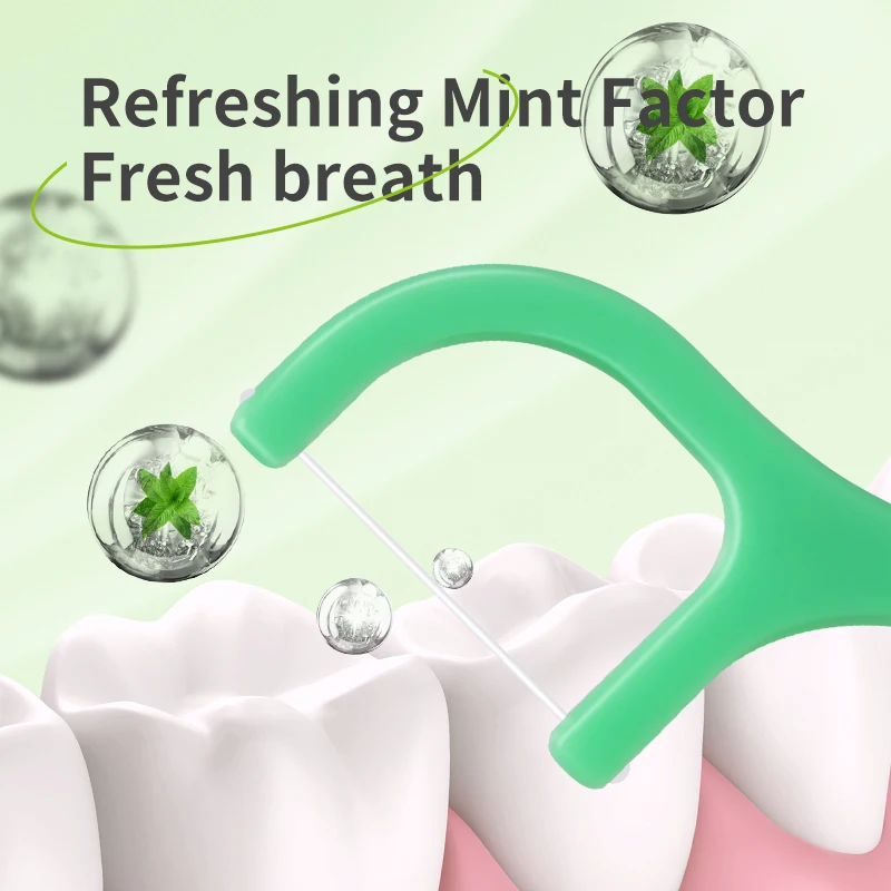 250/100/50pcs Sapore di Menta Filo Interdentale Stick Per Adulti Casa Pack di Alta Qualità Ultra-fine Denti Filo Interdentale Pulizia Casa Essenziale filo interdentale usa e getta