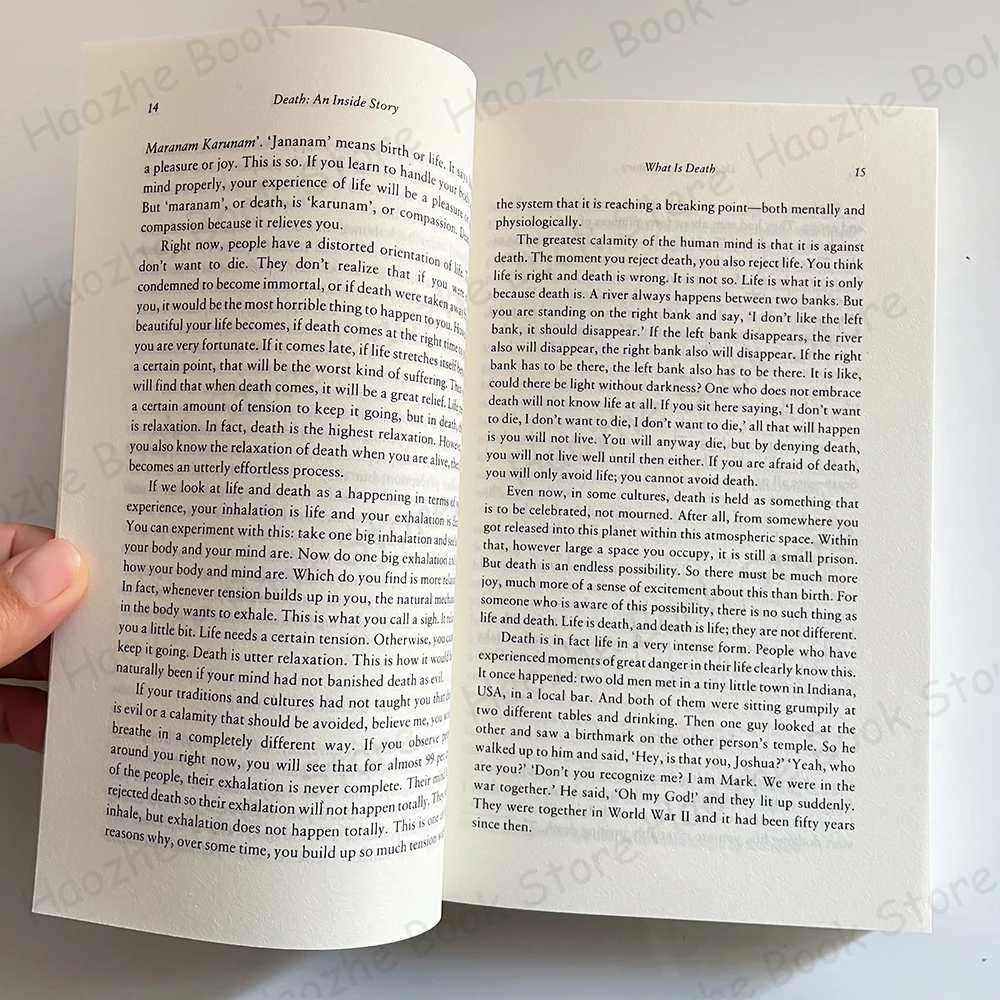 Muerte; Una historia interior: un libro para todo lo que se molere, libro espiritual de autoayuda en inglés, bolsillo