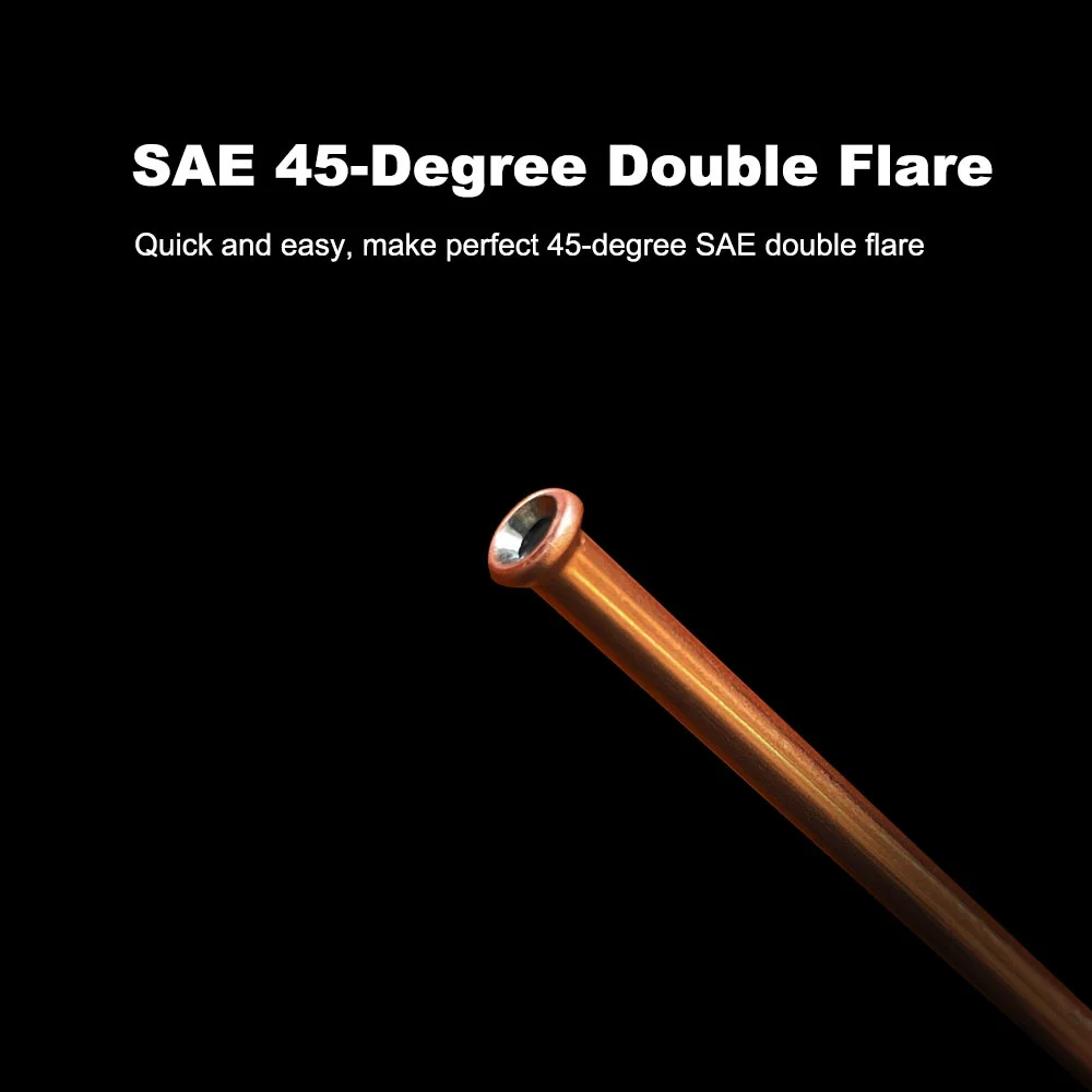 3/16 Inch Dây Phanh Đôi Bùng Lên Dụng Cụ Cầm Tay 45 Độ SAE Cho Phanh Vòi Niken Ống Và Ống Đồng 4.75mm