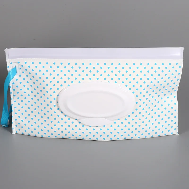 Caja de toallitas húmedas para bebé, toallitas con tapa abatible, con correa a presión, reutilizables, recargables, funda, soporte de transporte, bolsa de accesorio para carrito