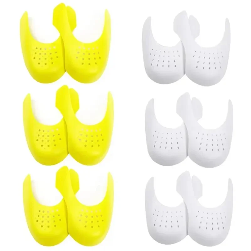 1 paio Sneaker Shield Sneakers antipiega piega rugosa Fold Shoes Support Toe Cap Sport Ball Shoes Head barella Head Shield