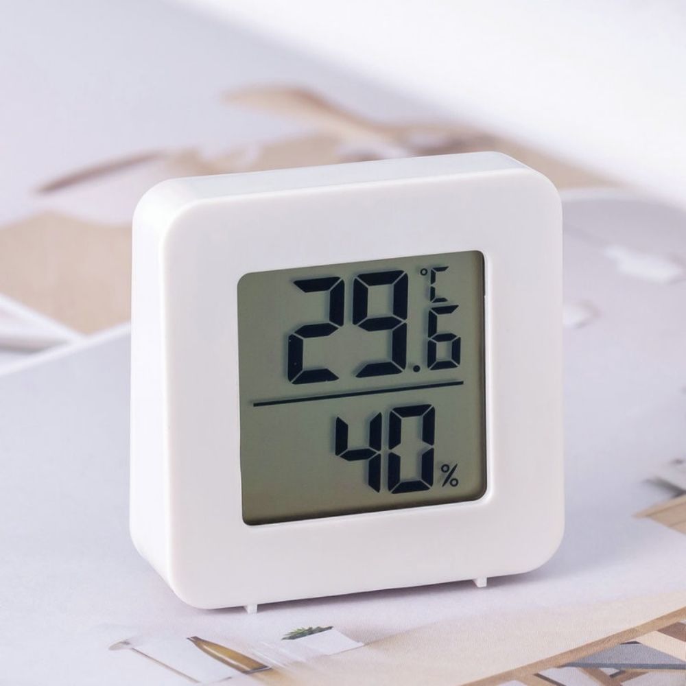 Mini higrómetro LCD, termómetro para interiores, nuevo medidor Digital de temperatura y humedad, pantalla Digital, Sensor montado en la pared