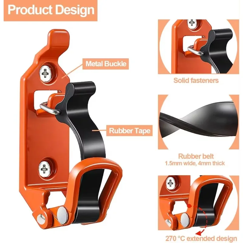 2-4 個ツール固定ブラケット壁取付ブラケットシャベル斧クイックリリースクランプシャベルブラケット車 RV ボートホームアクセサリー