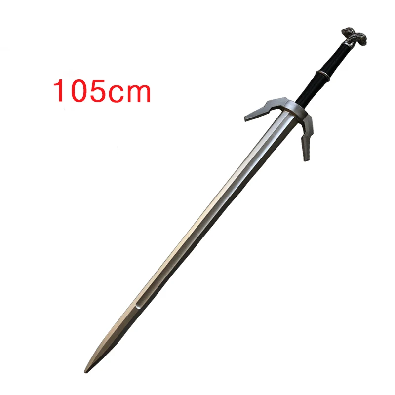1:1 Anime cosplay Geralt de Rivia épée nouvelles bêtes exotiques épée arme accessoire jeu de rôle PU modèle jouet accessoire 105 cm