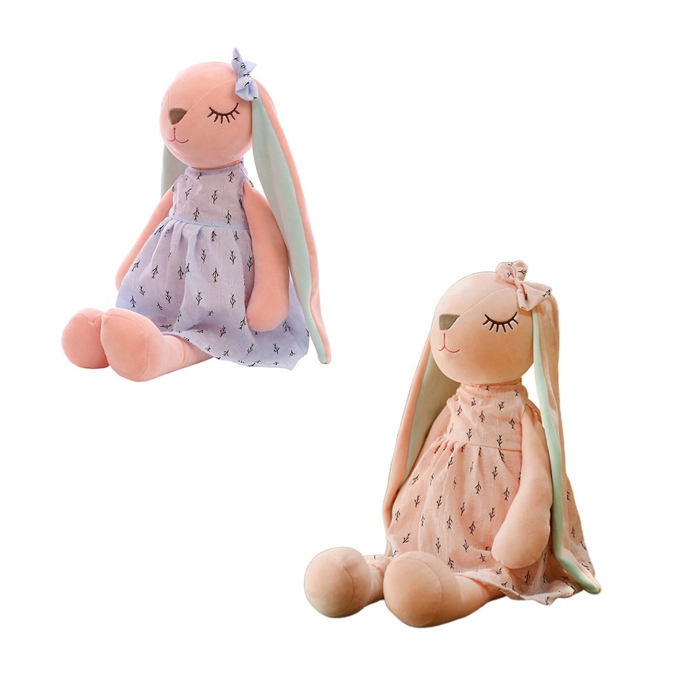 35 cm/14 Zoll süße Hasenpuppe, Plüschtierpuppe, beruhigende Kaninchenpuppe für Babys, schlafende Puppe, Kuscheltiere für Kinder, Plüschpuppenspielzeug