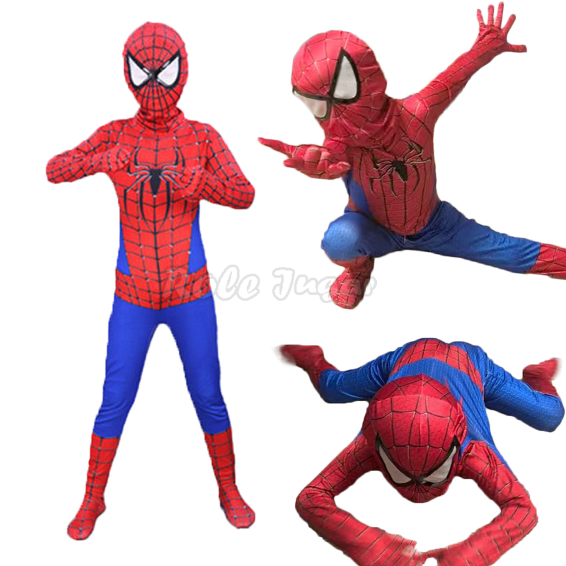 映画マイルモラレススパイダーマンコスプレ衣装鉄衣装赤黒スパイダーマンアニメコスプレ少年少女スーツ Vestidos デ · フィエスタ