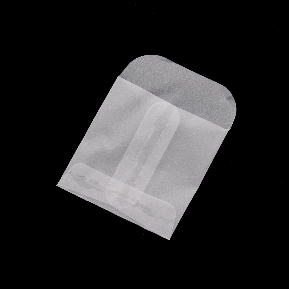 50 шт., мини-конверты для ювелирных изделий, овальной формы