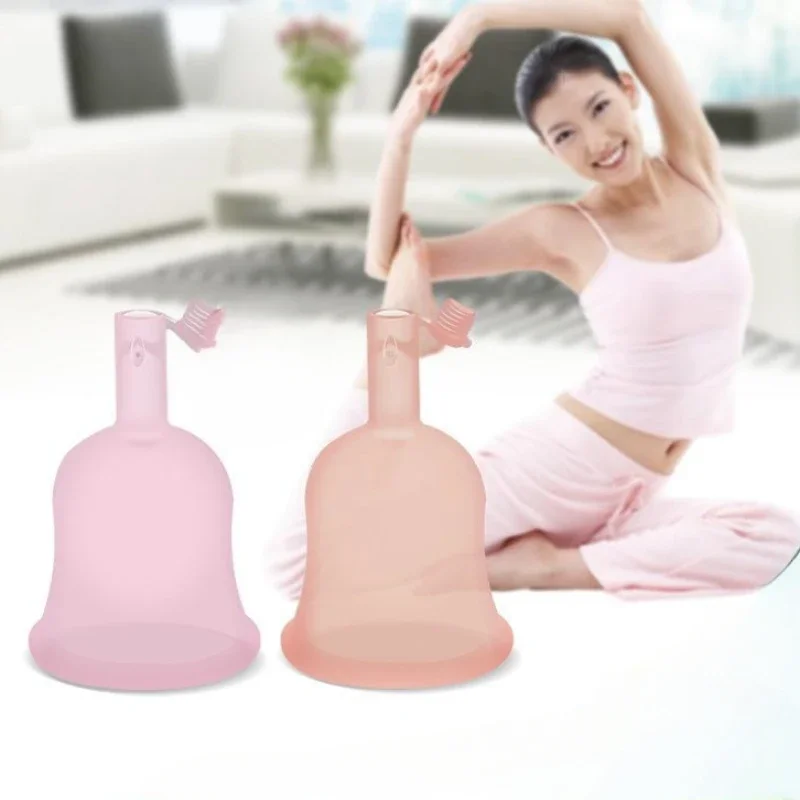 Hoch klappbare Silikon Menstruation tasse wieder verwendbare weibliche monatliche Tasse medizinische Silikon Dame Menstruation periode Tasse Frauen Menstruation produkte