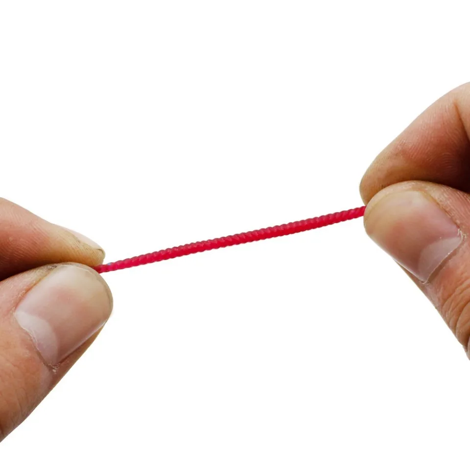50-200pcs Soft Fishing Lure Simulation Worm 4cm 0.3g Artificial Lifelike Lures Fishy Smell Bass Lure Fishing Tackle