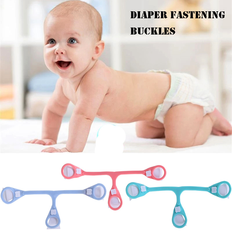 Babies 'Cloth Fralda Buckle, Fixadores de cinto, Fixo Fralda Fixadores, Clipes Bag Holder, Segurança, 5pcs