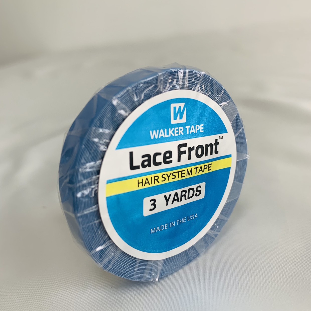 1/2/3 ロール 0.8 センチメートル * 3 ヤードスーパーヘアブルーテープ両面粘着テープヘアエクステンション/レースウィッグ/かつら