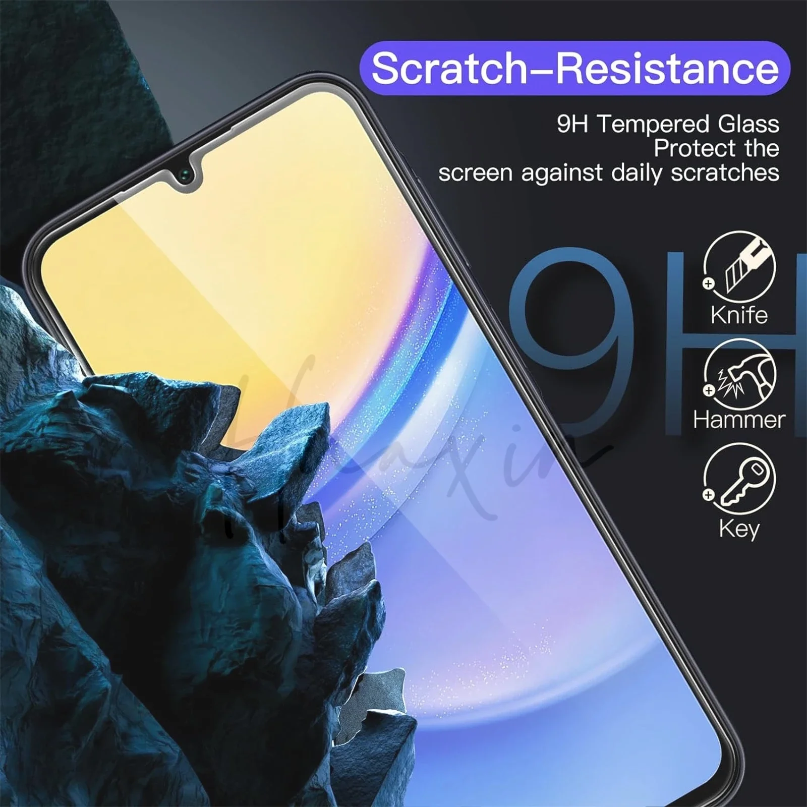 99D tempered glass screen protector for Samsung Galaxy A15 5G A15 4G, 1 to 4PCs
