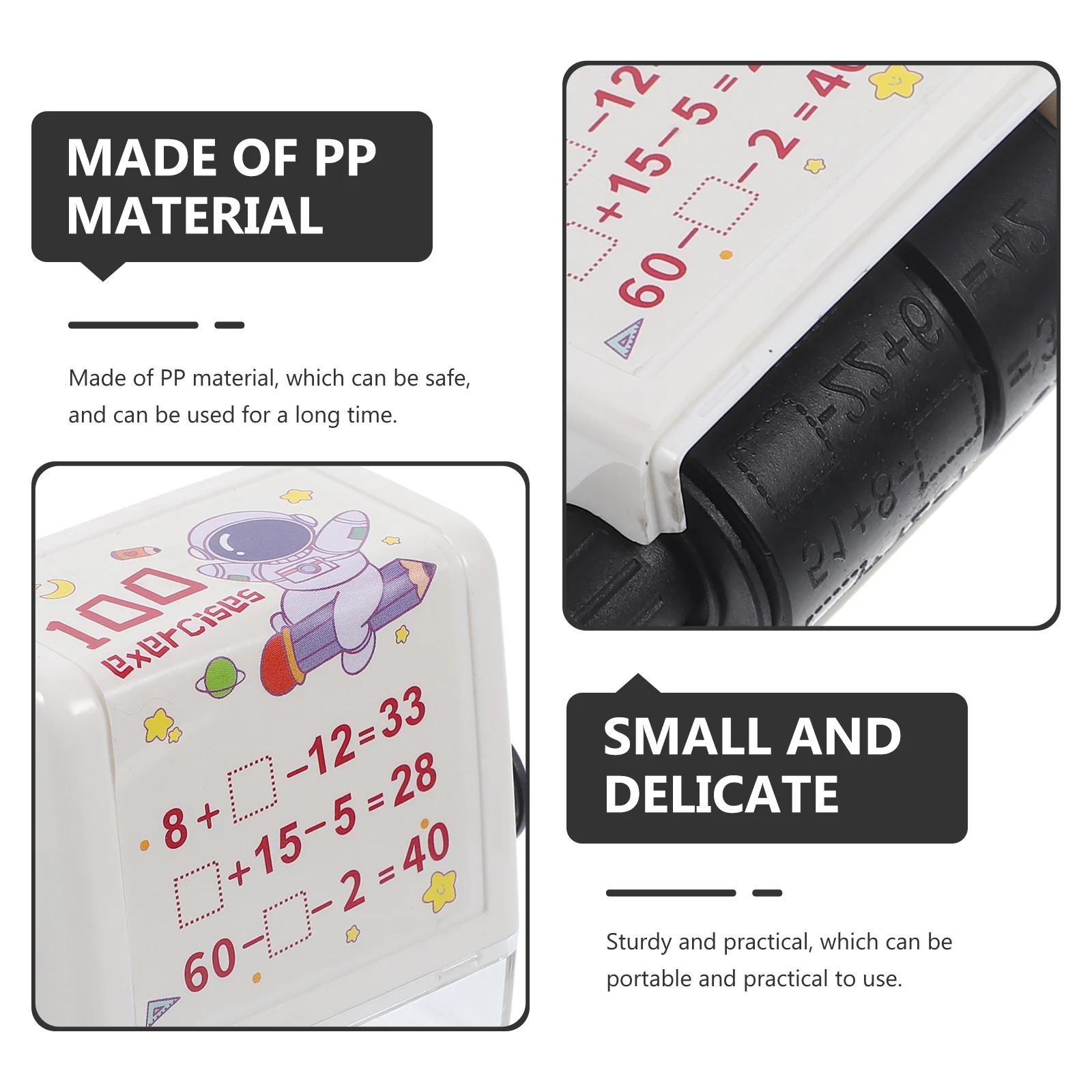 Addition and Subtraction Teaching Stamp Math Scroll Roller Teacher Stamps Small Learning Digital Lovely Postage