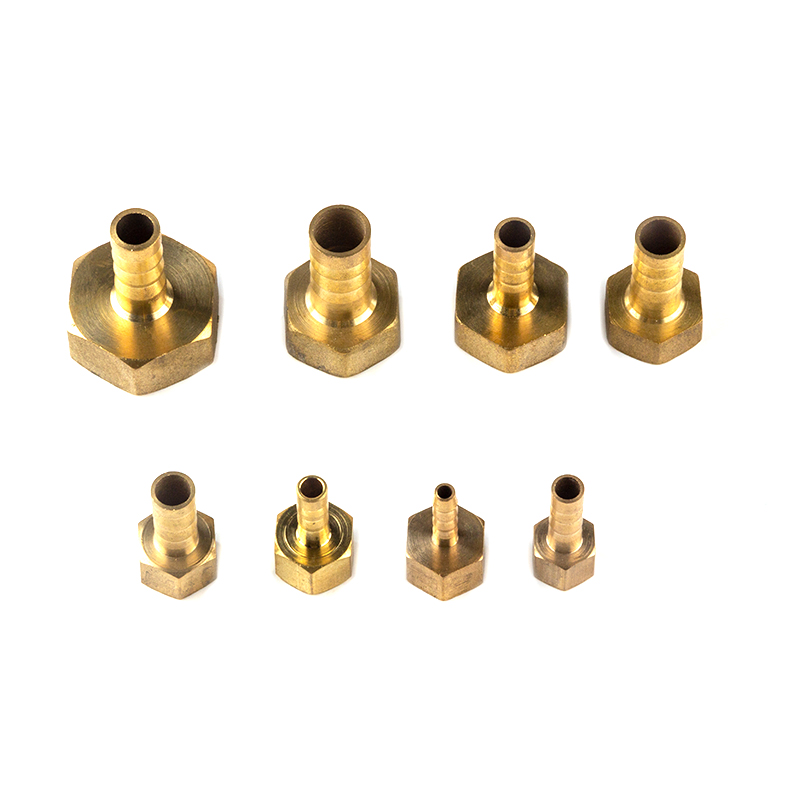 Conector Pagoda neumático 4 6 8 10 12 14 16 19 25mm conector de lengüeta para manguera rosca hembra 1/8 1/4 3/8 1/2 accesorios de tubería de latón