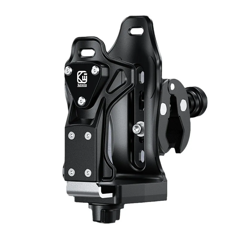 Portavasos Para motocicleta, soporte de aluminio Para manillar ajustable de liberación rápida Para Harley Touring BMW R18 Para accesorios de motocicleta