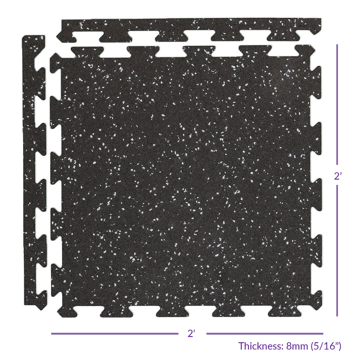 Sinysenda ขายส่งเสื่อยาง Shock Absorption Enhancement Interlocking ยางเสื่อออกกําลังกายพื้นสําหรับโรงยิม