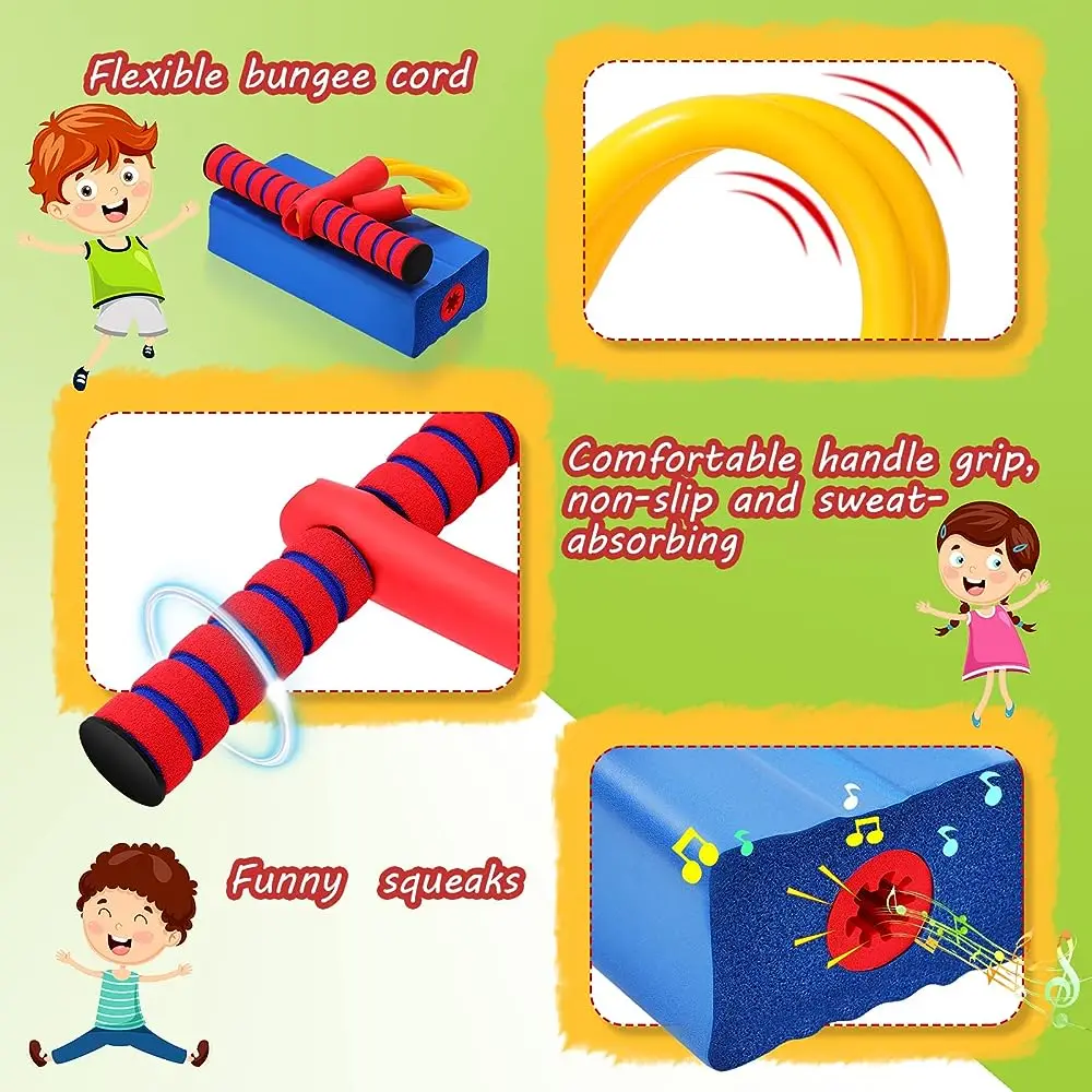 เด็กยาวความสูงของเล่นสมดุลโฟม Bouncing Strength การฝึกอบรมของเล่นกบกระโดดกีฬาเด็กในร่มกลางแจ้งกีฬาฟิตเนสอุปกรณ์