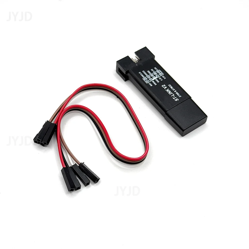 1Set ST LINK Stlink ST-Link V2 Mini STM8 STM32 Simulator Download Programmierer Programmierung Mit Abdeckung DuPont Kabel ST Link V2