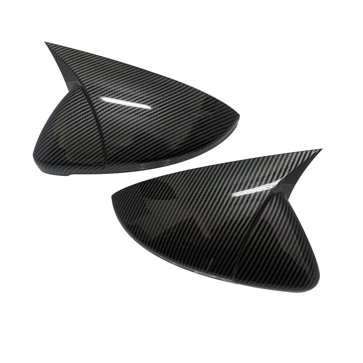 Pair Door Side Rearview Mirror Covers Caps Wing Mirror Tools Case For VW Golf MK7 MK7.5 R GTI GTD 2014-2019 Touran Accessories