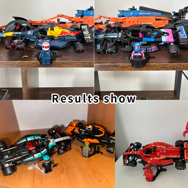 1 soporte de exhibición plegable para automóviles Speed Champions F1, adecuado para automóviles Speed Champions F1, adecuado para una amplia gama de modelos
