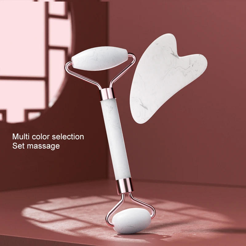 Rodillo para masaje Facial, instrumento de resina para el cuidado de la salud, tablero de raspado, herramientas de belleza para el cuidado de la piel