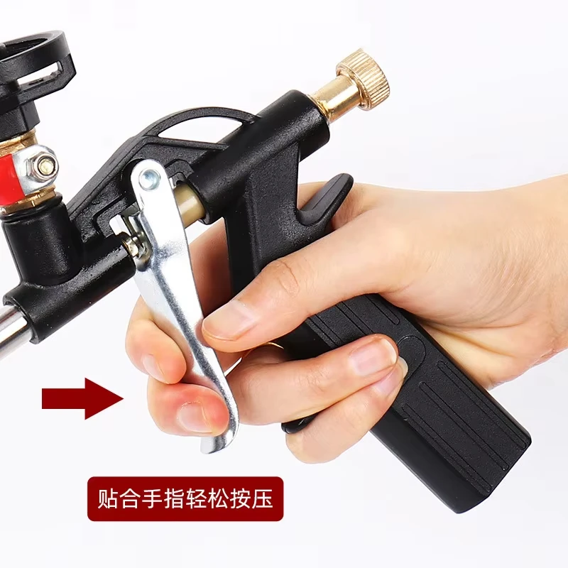 Polyurethane Mounting Spray Sealant Foam Gun Foaming Jet GlueGun Insulation Professional Caulking Tool for House