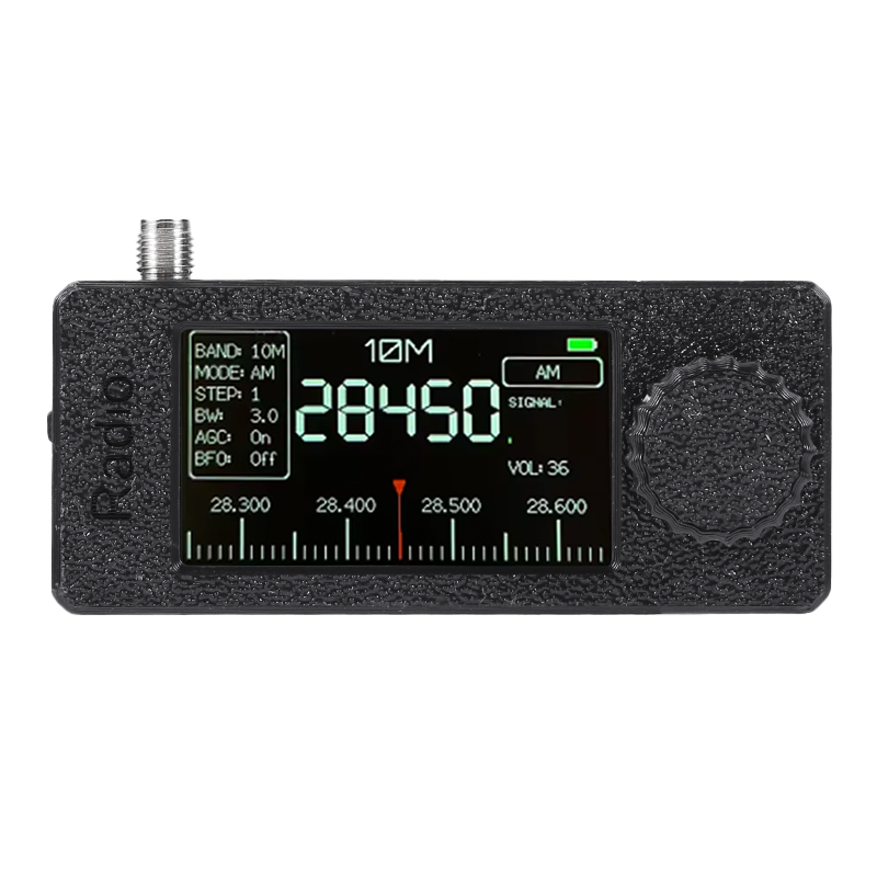 SI4732  0.5-108 MHz LSB USB AM FM LSB USB AM FM Pocket Mini Portable Radio Receiver